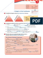 Enga8 Grammar Worksheet1 3 Past Simple Vs Past Continuous