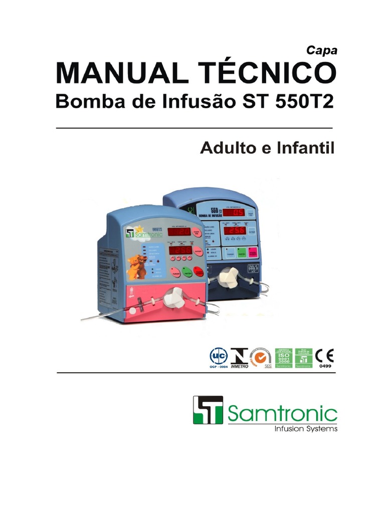 M Ser ST 550 T2 Rev 05 | PDF | Fonte de energia | Rede elétrica