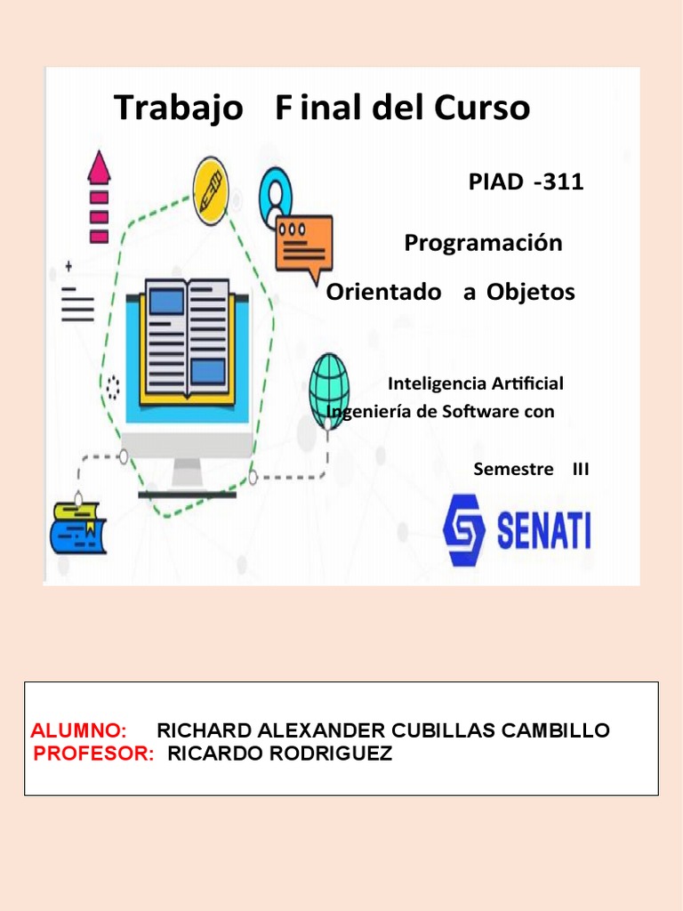 Aplicación de POO en Python para Boletas | PDF | Objeto (informática ...