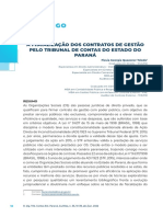 A fiscalização dos contratos de gestão pelo Tribunal de Contas do Estado do Paraná