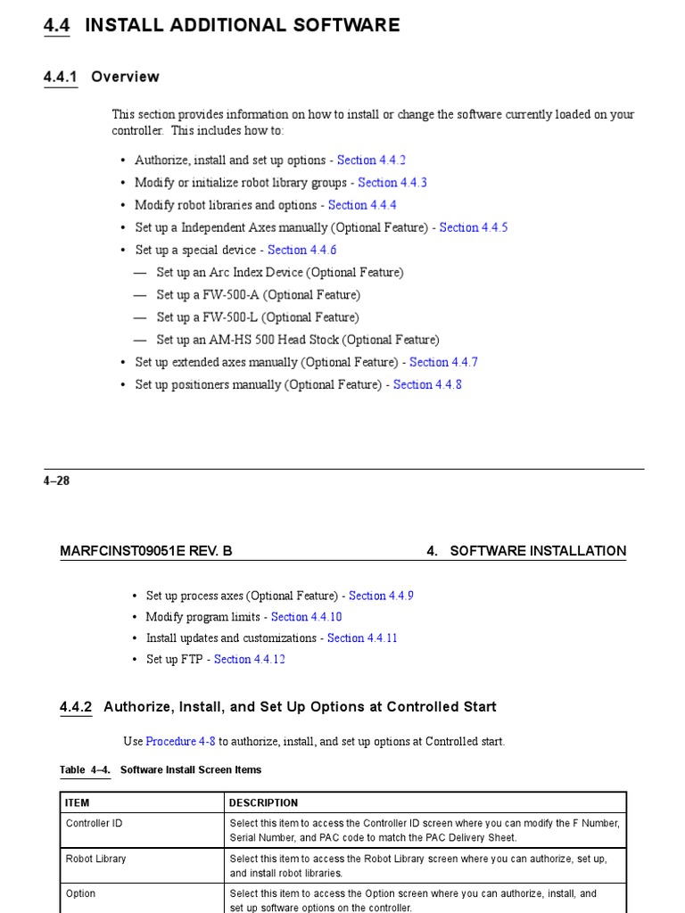 R-J3iC AuxAxis Setup Manual (System Installation Manual MARFCINST09051E ...