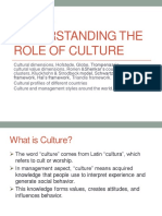 Unit 1 - Understanding The Role of Culture