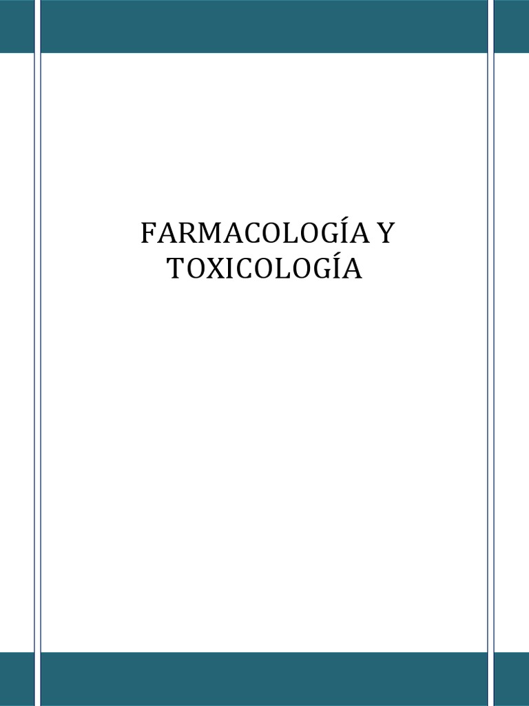Áreas y ramas de la Toxicología (Modificado de [3]).