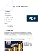 Paper Trading Stock Stimulator