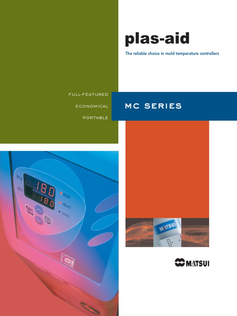 MC Series Mold Temperature Controller | PDF | Valve | Thermostat