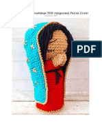 Virgencita de Guadalupe PDF Amigurumi Patron Gratis