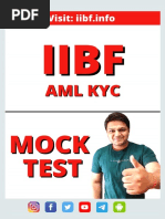 Aml CFT Questions | PDF | Money Laundering | Banks