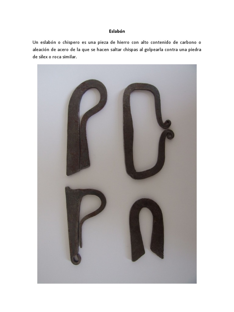 Eslabón y Pedernal: El Método Antiguo para Encender Fuego | PDF ...