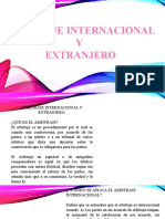 Arbitraje Internacional