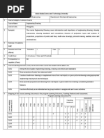 Engineering Drawing Course Plan