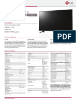 UF7600 Spec Sheet