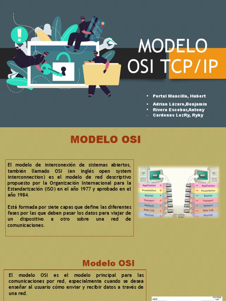 Comparativa entre Modelos OSI y TCP/IP | PDF | Protocolos de internet ...