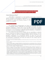 La Posición Constitucional de Los