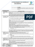 8.3.1 P-CDC Procedimiento de Control de Documentos