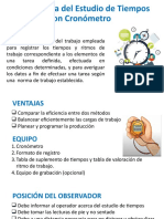 Metodología Del Estudio de Tiempos Con Cronometro