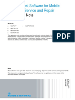 Application Note: Acoustic Test Software For Mobile Phones in Service and Repair