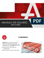 MANUAL DE USUARIO ADECCO ONLINE - Aprobadores