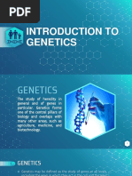 Genetics Lecture 1 The Science of Heredity and Variation | PDF ...