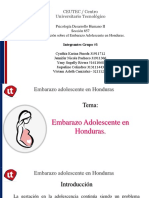 Tarea#2.1 - Investigación, Embarazo en Adolescentes en Honduras - Grupo#3