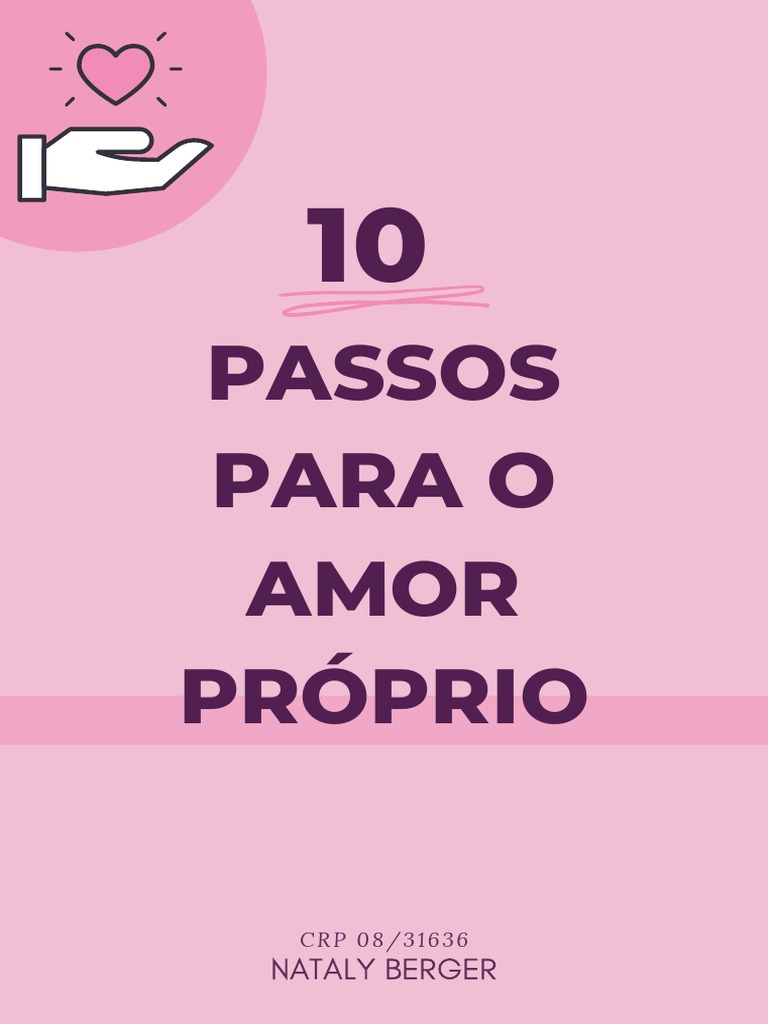 E-Book 10 Passos para o Amor Próprio | PDF | Amor | Sentimento