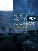 Mikhail Mukhametdinov - MERCOSUR and The European Union-Springer International Publishing - Palgrave Macmillan (2019)