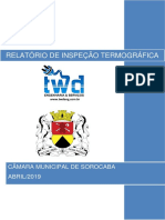 TWD-19-010-EL-010 Rev0 - Relatório Termográfico Da Cabine e Painéis