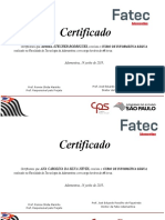 Certificado Curso de Informática