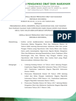 Keputusan Kepala BPOM No. HK.02.02.1.2.12.21.494 Tahun 2021 Tentang Penambahan Jenis, Deskripsi, Nilai Kandungan Gizi, Dan Takaran Saji, Wajib Mencantumkan Informasi Nilai Gizi