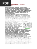 Respuesta Inmune Frente A Bacterias Intracelulares
