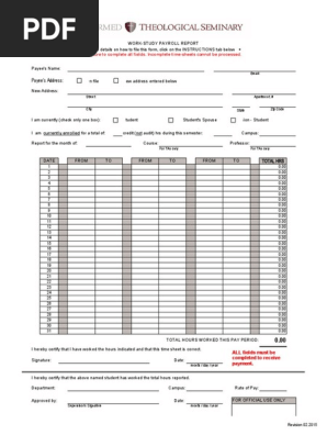 payroll report template 11