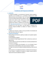 Términosy Condicionesdel Programade Referidos Ualá