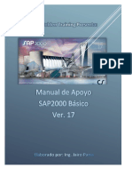 Manual de Apoyo de SAP2000 Básico Ver17