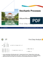 3. First Step Analysis