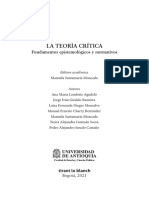 La Transformacion de La Teoria Critica e