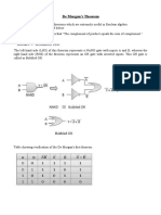 4---De Morgan's theorem