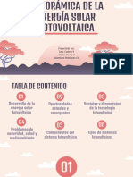 Panoramica de La Energia Solar Fotovoltaica