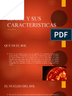 El Sol y Sus Caracteristicas