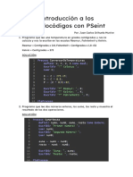 Introduccion A Los Pseudocódigos Con PSeint - Orihuela, J. (2022)