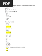 Ejercicios resueltos / Calculo