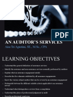 Chapter 4 An Auditor's Services