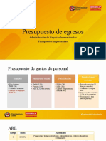 Presupuestos Egresos 2