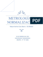 Metrología y Normalización