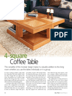 4-Square Coffee Table WS