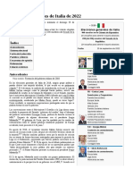 Elecciones Generales de Italia de 2022