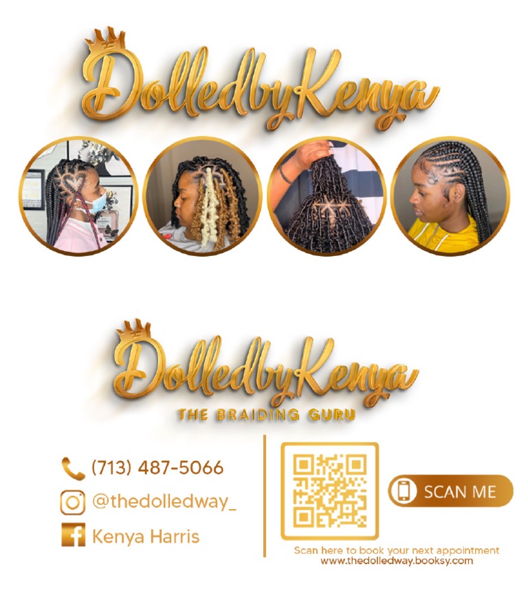 Dolled by Kenya Business Cards PDF