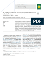 The Solubility of Goethite With Structurally Incorporated Nickel and Cobalt Implication For Laterites