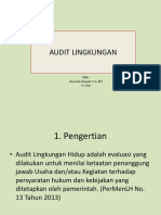 13 Audit Lingkungan