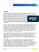 Le Rapport Préliminaire Du Bureau D'évaluation Environnementale de La Colombie-Britannique Pour La Mine Sukunka, en Français