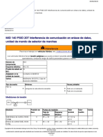 MID 140 PSID 207 Interferencia de comunicación en enlace de datos, __unidad de mando de selector de marchas (1)