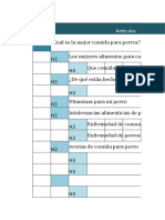 Esquema de Arti - Culos SEO - Diplomado